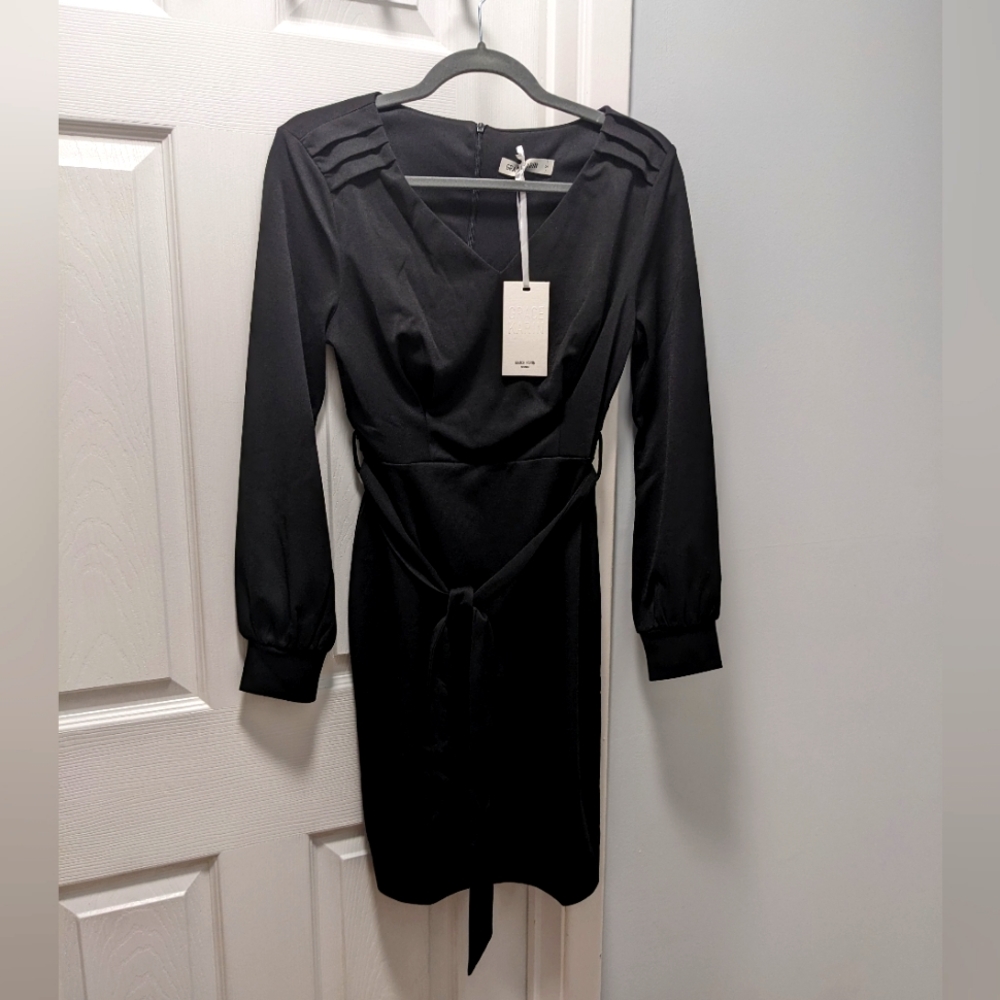 NWT Grace Karin pencil dress, long sleeve